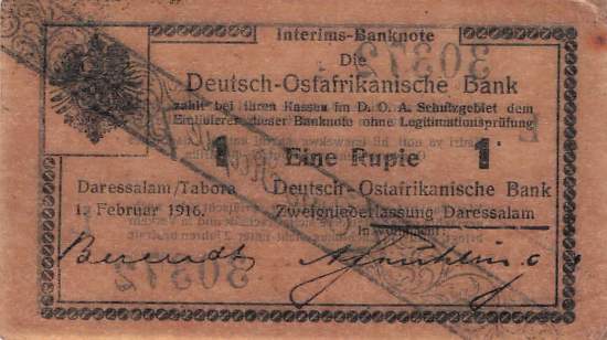 1 Rupie 1916 ro.927a L
